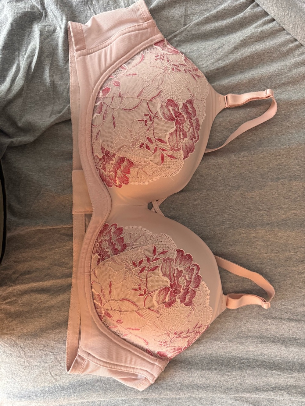 Torrid Curve 50B Pink Floral Lace